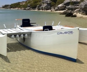 Crusoe Craft & Marine has developed the lightweight, modular and eco-friendly 18-foo...