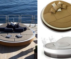 A Solar-powered Lounger For any Superyacht owner. A must see!