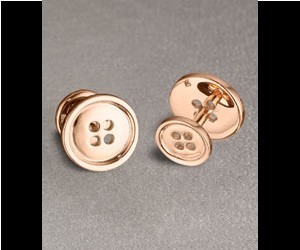 These button cuff links are absolutely timeless, and, I think, pretty ageless, too. T...