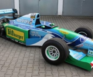 This is the original Formula 1 Benetton-Ford F1 B194-8 driven by the F1 legend when h...