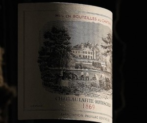 A recent Sotheby's auction in Hong Kong saw an 1869 Ch�teau Lafite-Rothschild become