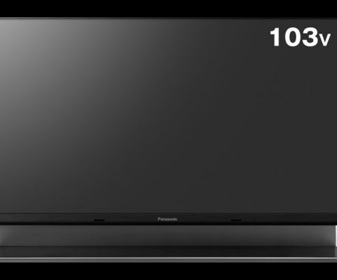 If you've been in the market for a 103″ 3D TV, you're in luck. Panasonic has launched a 103-inch plasma TV. The massive device sports full HD resolution and 500 million-to-one contrast. The cost is just north of $100,000.
