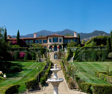 One of Montecito�s premiere properties perfectly situated on prestigious Picacho Lane. South facing terraces look over lush gardens to ocean and island views. This architectural masterpiece is unparalleled for its luxury, amenities and attention to detail. The private 3.5 acre estate is graced with two private water wells, a two bedroom guest house, pool house, staff quarters and a north south tennis court
