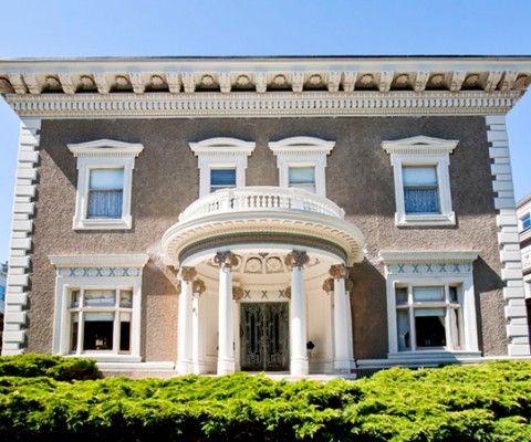Designed in 1904 by Samuel Newsom of the renowned firm Newsom & Newsom Architects, this magnificent four-level manor in Pacific Heights truly embodies The City’s aristocratically stylish roots. Priced at $14 Million