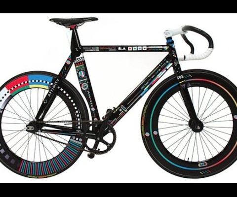 Affinity cycles, in collaboration with Japanese artist Kenzo Minami, has created the stunning $5000 'Digitizer' track bike in a limited run of 20.
