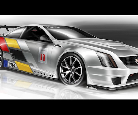 eturning next season to the Sports Car Club of America�s World Challenge after a 2-year layoff, Cadillac hopes to reprise the Manufacturer�s Championship it earned in 2005 and 2007.  There�s no denying that the new CTS-V coupe racecar, which was prepared in conjunction with motorsports engineering firm Pratt & Miller, plays the visual part.