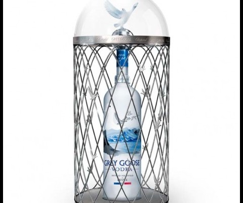 Limited to 10 numbered bottles, the special edition Magnum Grey Goose Vodka by Chopard will be available exclusively from Colette ($815).