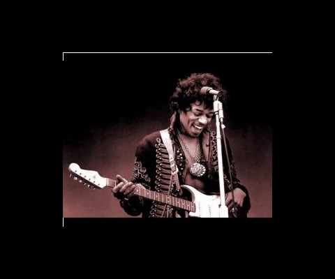 The guitar that Jimi Hendrix played before he was famous sold yesterday for $265,000 (£164,675)–over 400 times the price he originally paid. The star’s Fender Duo-Sonic sparked a bidding frenzy at the Cameo Auctioneers music memorabilia sale.
Hendrix paid just £100 for the tan ‘59 / ‘60 Duo-Sonic when he was an unknown backing singer known a Jimmy James.