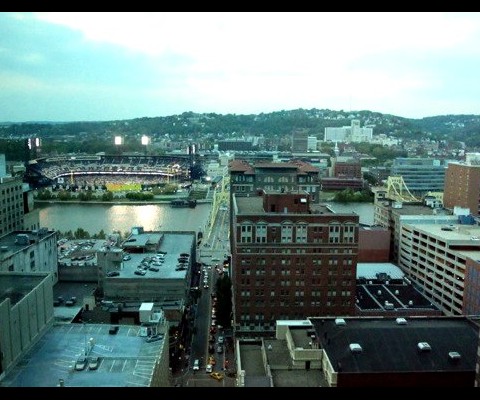Don't you love cities where the sports stadiums are right downtown? It makes getting to the game easier and creates a much stronger sense of camaraderie among the fans. If the city is Pittsburgh, it also means you can get a great view of the ball park from your room at the Fairmont Pittsburgh.