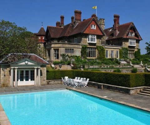 With an asking price of $38 million, this UK Cowdray Park estate is being called the landmark property sale of the decade” and we can see why. Featuring not only polo-steeped beloved history but also 44,000 square feet of luxury living space, 13 bedrooms, 110 acres with horse paddock and stable, of course, two lakes and perfectly landscaped gardens, who wouldn’t want to call this luxurious estate home?