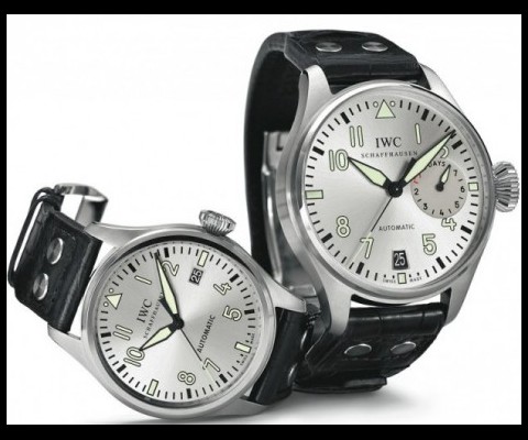 2012 is the �Year of the Pilot�s Watch� for Schaffhausen-based IWC.  To this end the brand has introduced a paired set of watches � one for Dad, one for Son.

Father gets the Big Pilot�s Watch and son, the Pilot�s Watch Mark XVI.  Special engraving on the caseback further cements the sense of family and time.