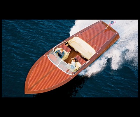 Gilbreath collaborated with the Resort Boat Shop on the design of Jefe, a 34-foot speedster that redefines the gentleman�s-runabout genre. Though she recalls the classic wood boats that ply the waters of resort destinations such as Lake Como in Italy, Lake Tahoe on the California�Nevada border, and the Finger Lakes in New York, Jefe is a thoroughly modern vessel. 