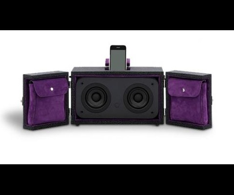 Featuring speakers manufactured by Altec Lansing, the Pinel & Pinel 'iCase' is a beautifully crafted music  center for use with your iPhone or iPod. 