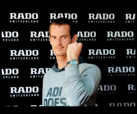 Andy Murray, Britain\'s number one tennis player, currently ranked fourth in the world, has signed on as an Ambassador with Swiss watch brand Rado.

The announcement was made ahead of the Aegon Championships, of which Rado is Official Watch Partner and Timekeeper.

Murray will wear the Rado D-Star 200 Automatic, a blue high-tech ceramic timepiece and the same watch as is sponsoring Queens.