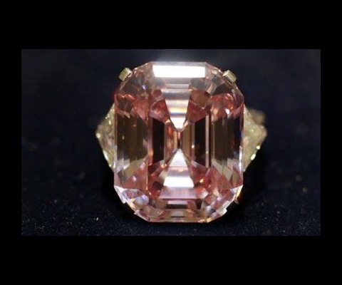 Expected to fetch upwards of $40 Million, measuring 24.78 carats, the fancy intense pink diamond last appeared on the market some 60 years ago when it was purchased from Harry Winston. It has been in a private collection ever since.