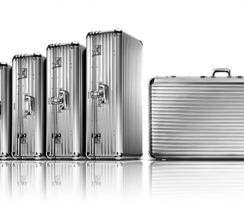 Aluminum luggage, all the cash you can carry...