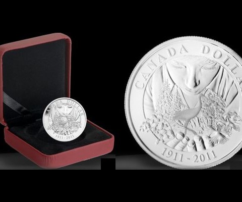 he Royal Canadian Mint has now announced its first collector coin of the year, the 2011 Silver Dollar, which commemorates the 100th anniversary of Parks Canada. The new silver dollar has been made available in a Proof and Brilliant Uncirculated finish, and in a select gold-plated version found exclusively in the Mint�s 2011 Proof Set.