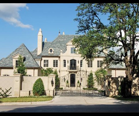 A rare opportunity to own a newly constructed home with a Who's Who private address in Highland Park. This stunning French Renaissance Regence Chateau, designed by Richard Drummond Davis and built by Sharif-Munir, sits on a richly landscaped property backing Lakeside Park. Sophisticated and elegant in every detail