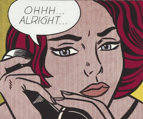 The Roy Lichtenstein 1964 painting 